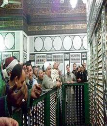 عزاداري شيعيان مصر در مسجد امام حسين(ع) قاهره