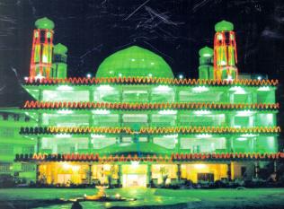 مسجد شيشه اي در هند