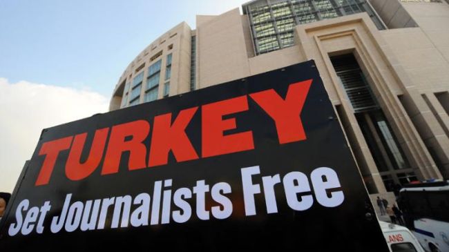 Turkey abusing freedom of press 
