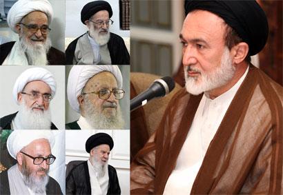 ديدار سرپرست حجاج با مراجع تقليد