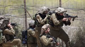 Israeli soldiers shooting