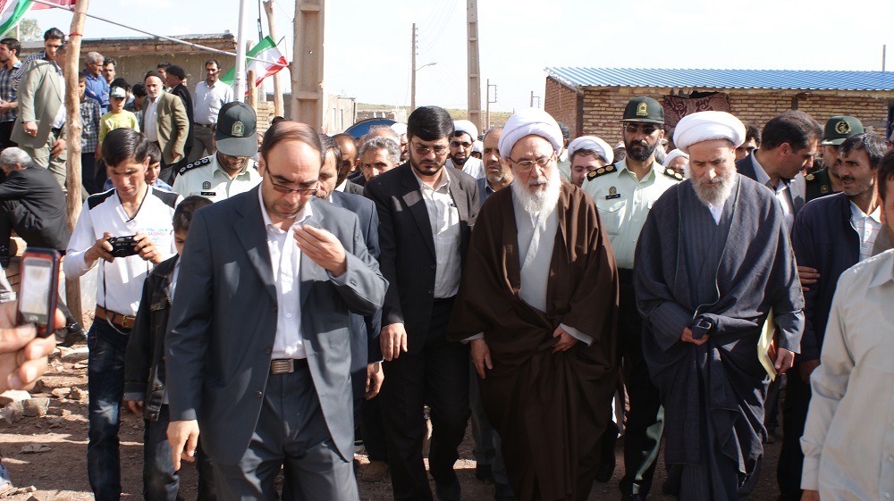 افتتاح مسجد در هريس
