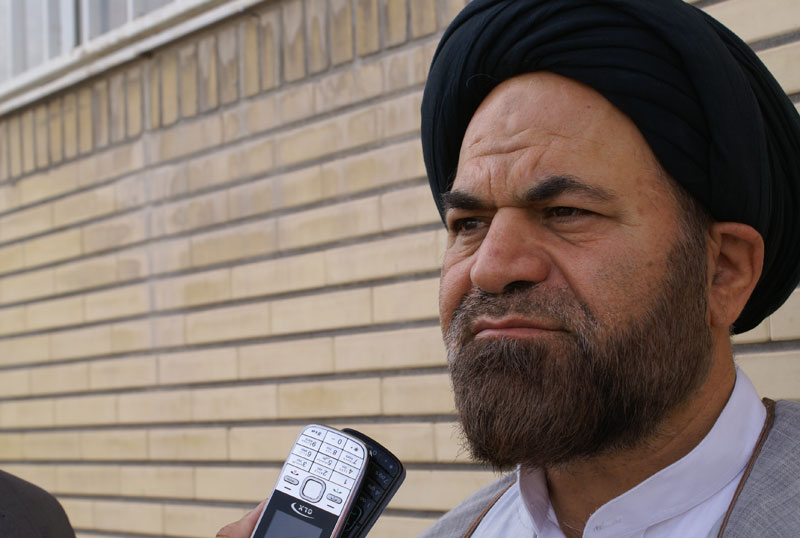 حجت الاسلام سيد عبدالصاحب حسيني رييس اداره تبليغات اسلامي کاشان  