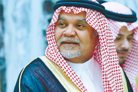 بندر بن سلطان رئيس سازمان اطلاعات عربستان