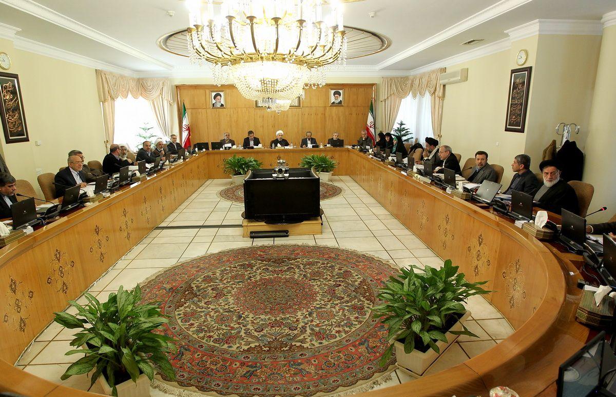 جلسه هيات دولت به رياست روحاني