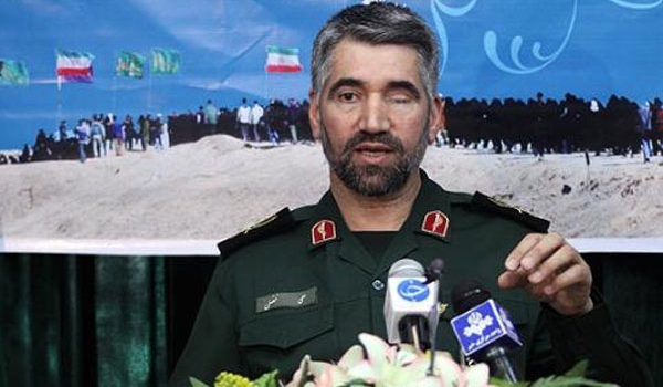 Lieutenant Commander of Basij (volunteer) Force Brigadier General Ali Fazli