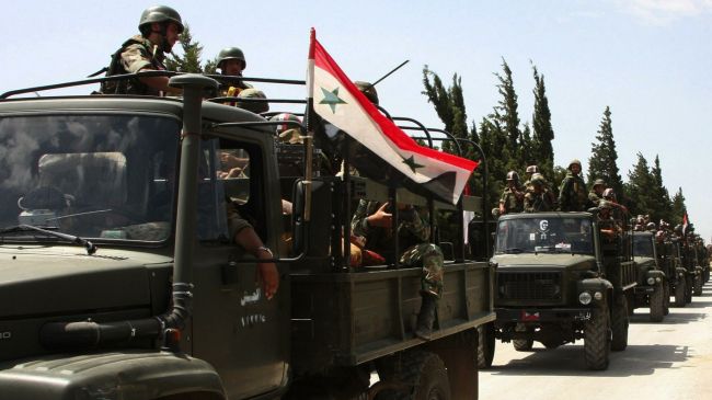Syrian Army advance