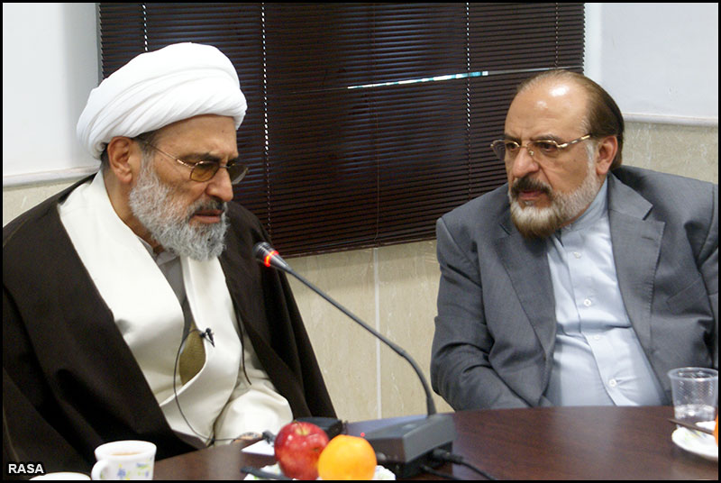 ديدار حسين انواري سرپرست کميته امداد با حجتالاسلام محمد حسن رحيميان