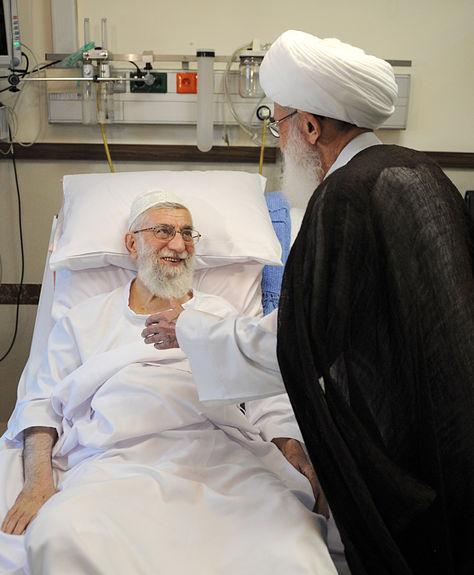 Ayatollah Nouri-Hamadani & Ayatollah Khamenei