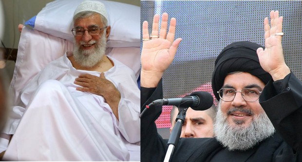 Hasan Nasrallah & Ayatollah Khamenei