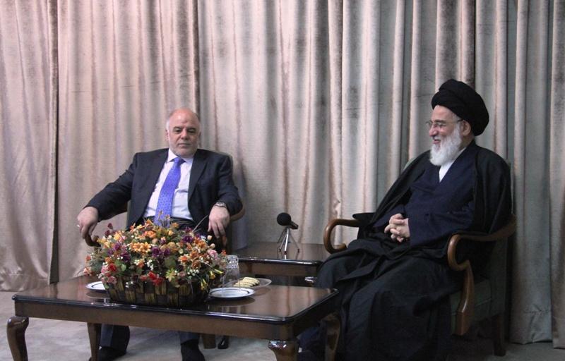 Ayatollah Shahroudi & Haydar al-Abadi