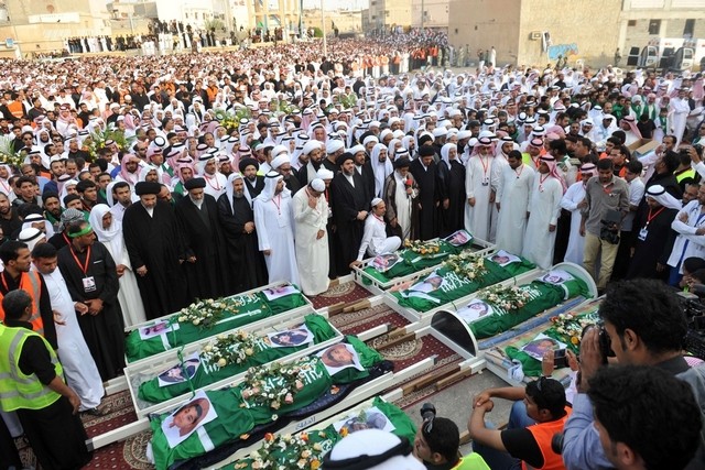 Shia mourners of Saudi Arabia