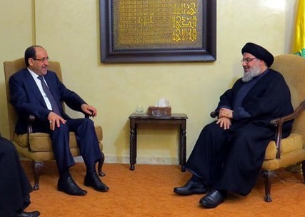 Hezbollah chief recieves Maliki