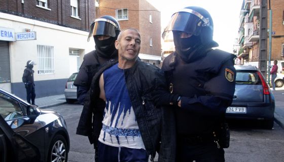 Lahcen Ikassrien was arrested in June as part of a raid against Islamic radicals.