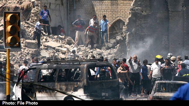 Iraqi Mosque Explosion 
