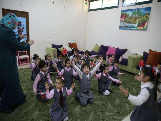 Kindergarten in Gaza