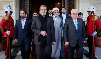 Iraqi President meets Iran