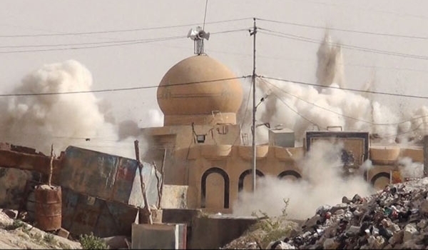 Mosque destroyed by ISIL