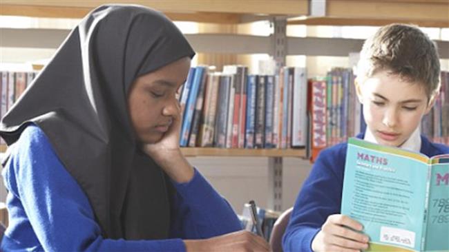 Muslim student in Britain
