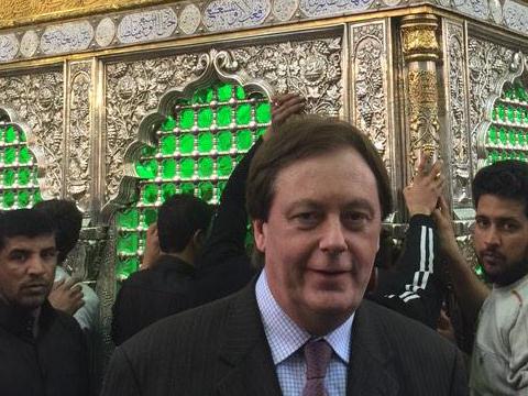 UK Ambassador Baker in Najaf