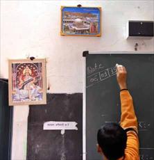 يک مدرسه اسلامي در هند