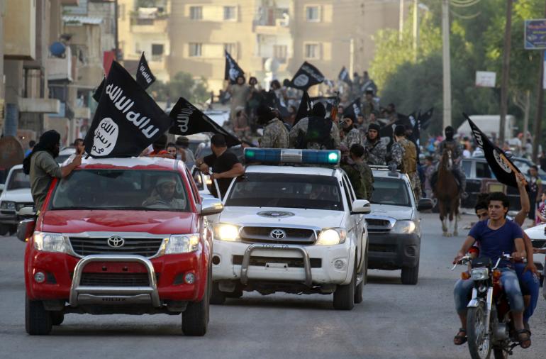 ISIS vehicles