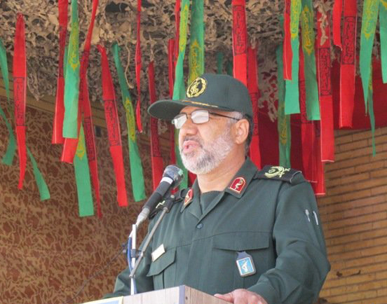 سرتيپ دوم پاسدار محسن کريمي فرمانده سپاه روح الله استان مرکزي 