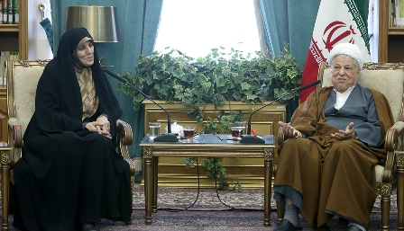 Rafsanjani meeting Mollaverdi