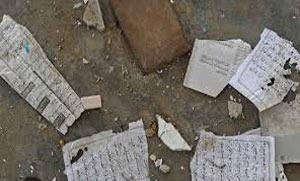 Desecrated Quran