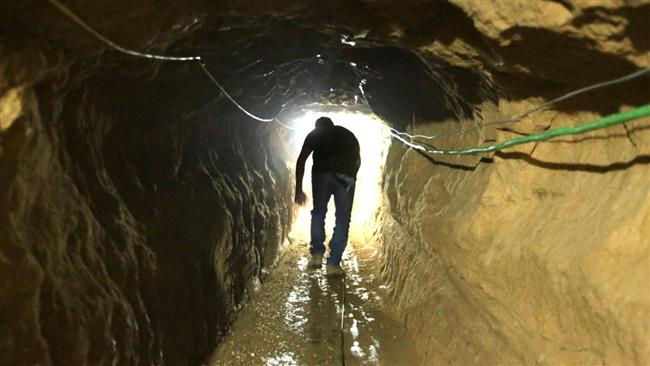 underground Gaza tunnels