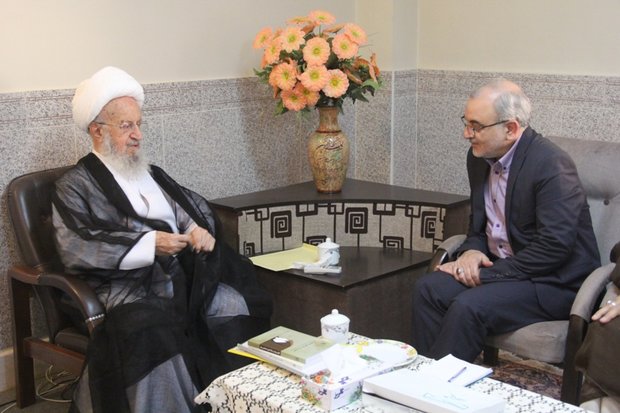 Ayatollah Makarem & Sayyed Mahdi Sadeghi
