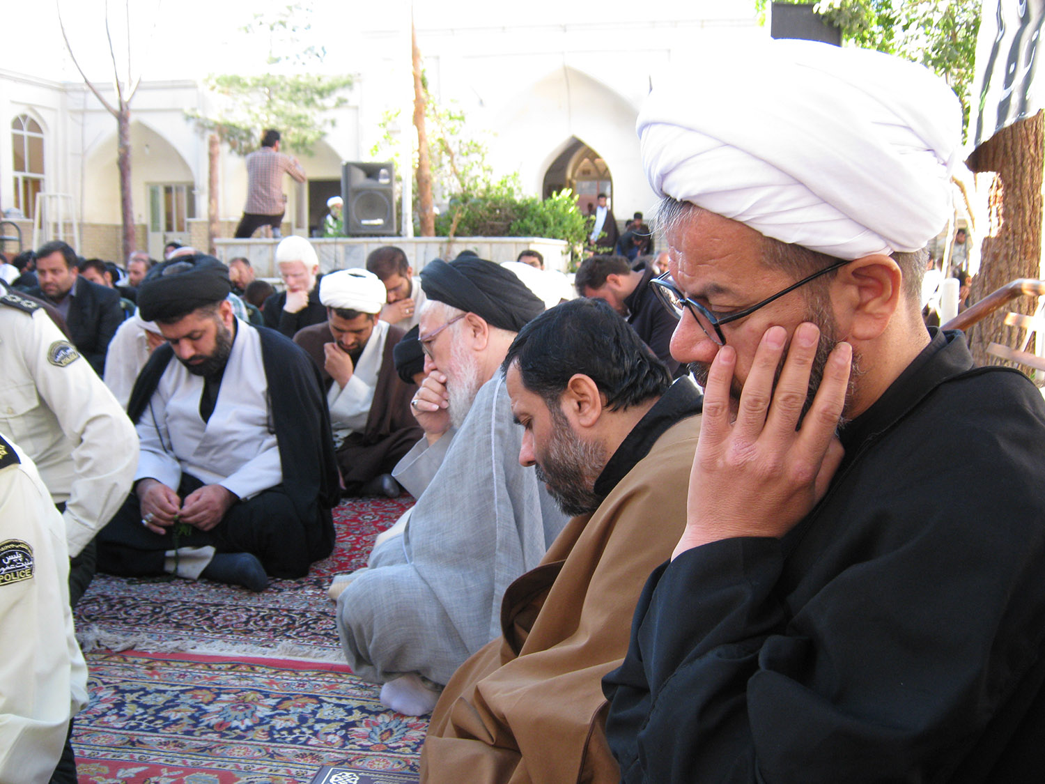 مراسم شهادت امام باقر ع در حوزه علميه دامغان