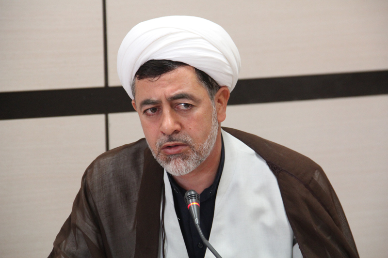 حجت الاسلام سالاري- رييس شوراي هماهنگي تبليغات اسلامي خراسان شمالي