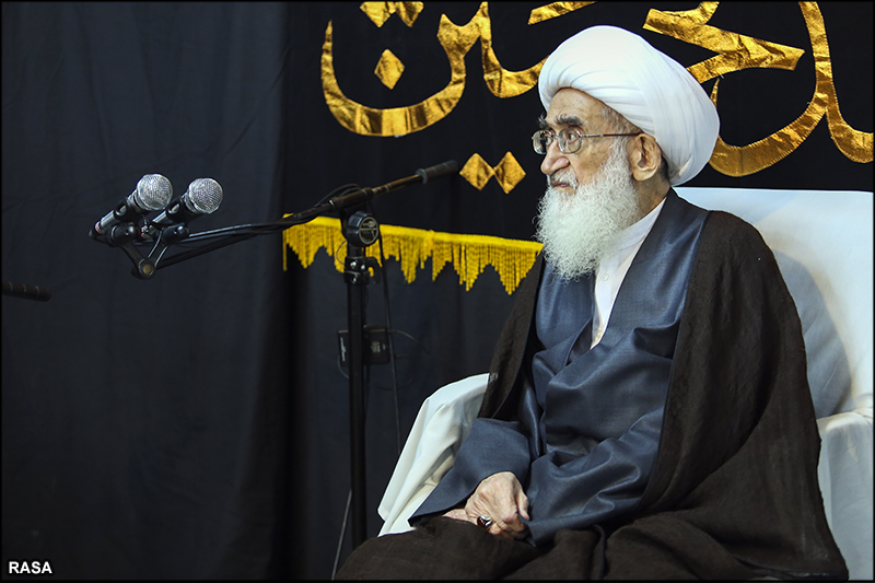 Ayatollah Nouri-Hamadani in Sabzevar
