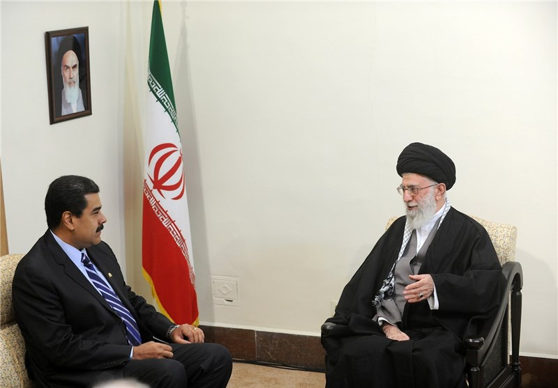 Nicolas Maduro meeting Ayatollah Khamenei