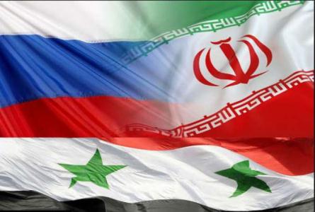 ايران و روسيه و سوريه