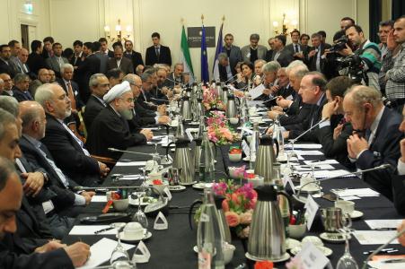 روحاني در ديدار روساي شرکت‌هاي مهم فرانسوي