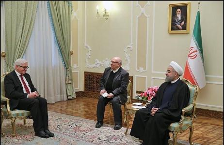 روحاني در ديدار وزير خارجه آلمان
