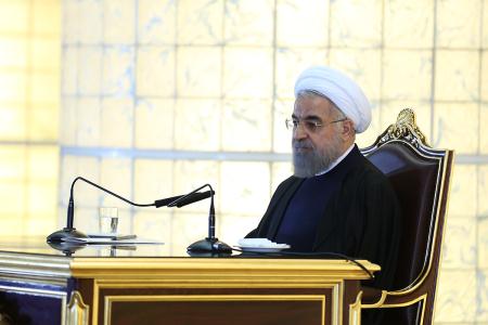 روحاني در ديدار سفرا و رؤساي نمايندگي‌هاي سازمان‌هاي خارجي مقيم تهران