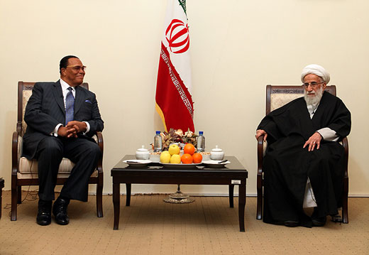 Ayatollah Jannat and Louis Farrakhan