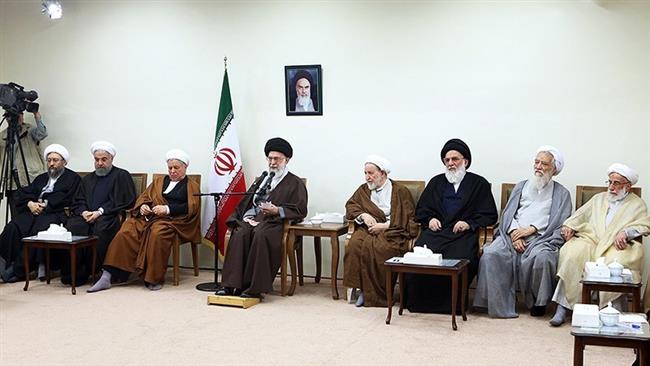 Ayatollah Khamenei meets members of Assembly of Experts in Tehran, March 9, 2016