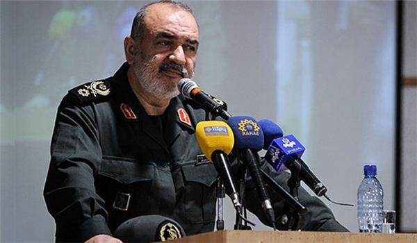 Lieutenant Commander of the IRGC, Brigadier General Hossein Salami