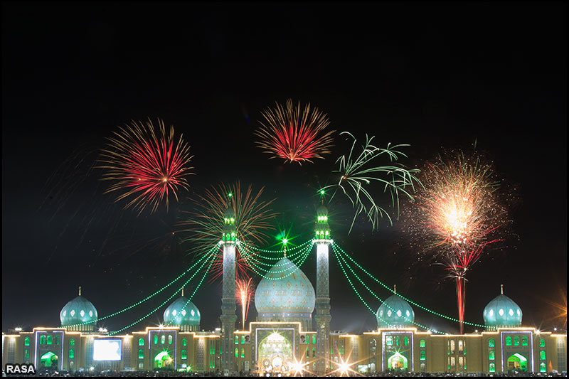 شب نیمه شعبان در مسجد مقدس جمکران