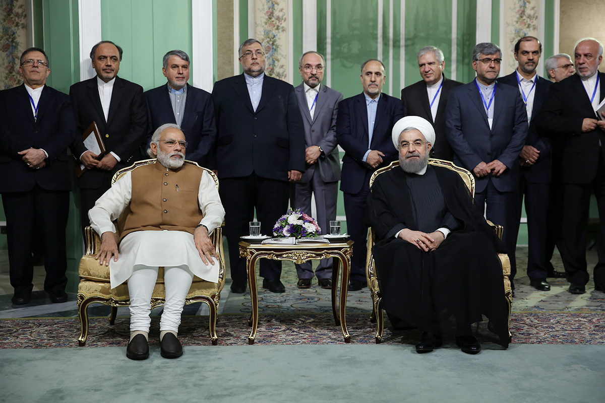 امضای سند همکاری بین ایران و هند