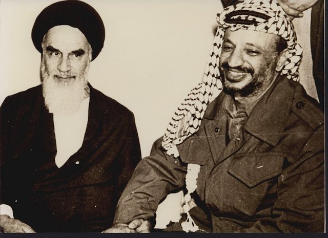 Ayatollah Khamenei - Yasser Arafat