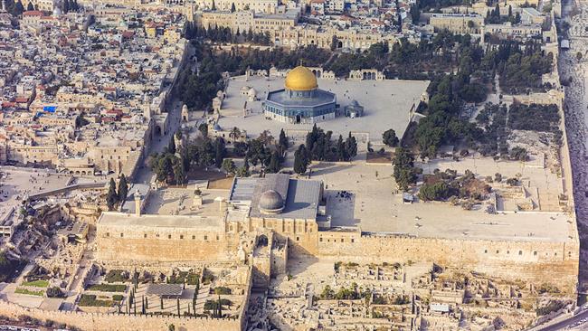 A view of the Dome of the Rock and the Al-Aqsa Mosque in Jerusalem al-Quds’s Old City on August 14, 2016