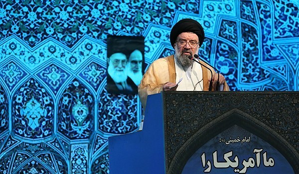 Friday Prayers Leader Ayatollah Seyed Ahmad Khatami