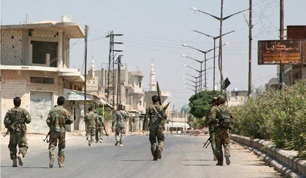 Syrian Army Advances against Terrorists in Southwestern Damascus