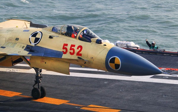 China’s J15 fighter jet