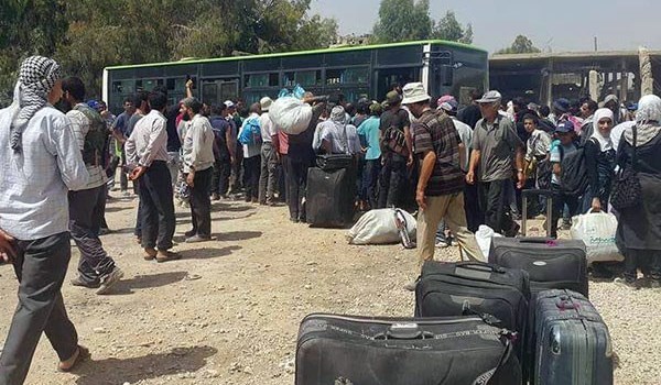 Ajnad al-Sham militant group surrendered to the government forces